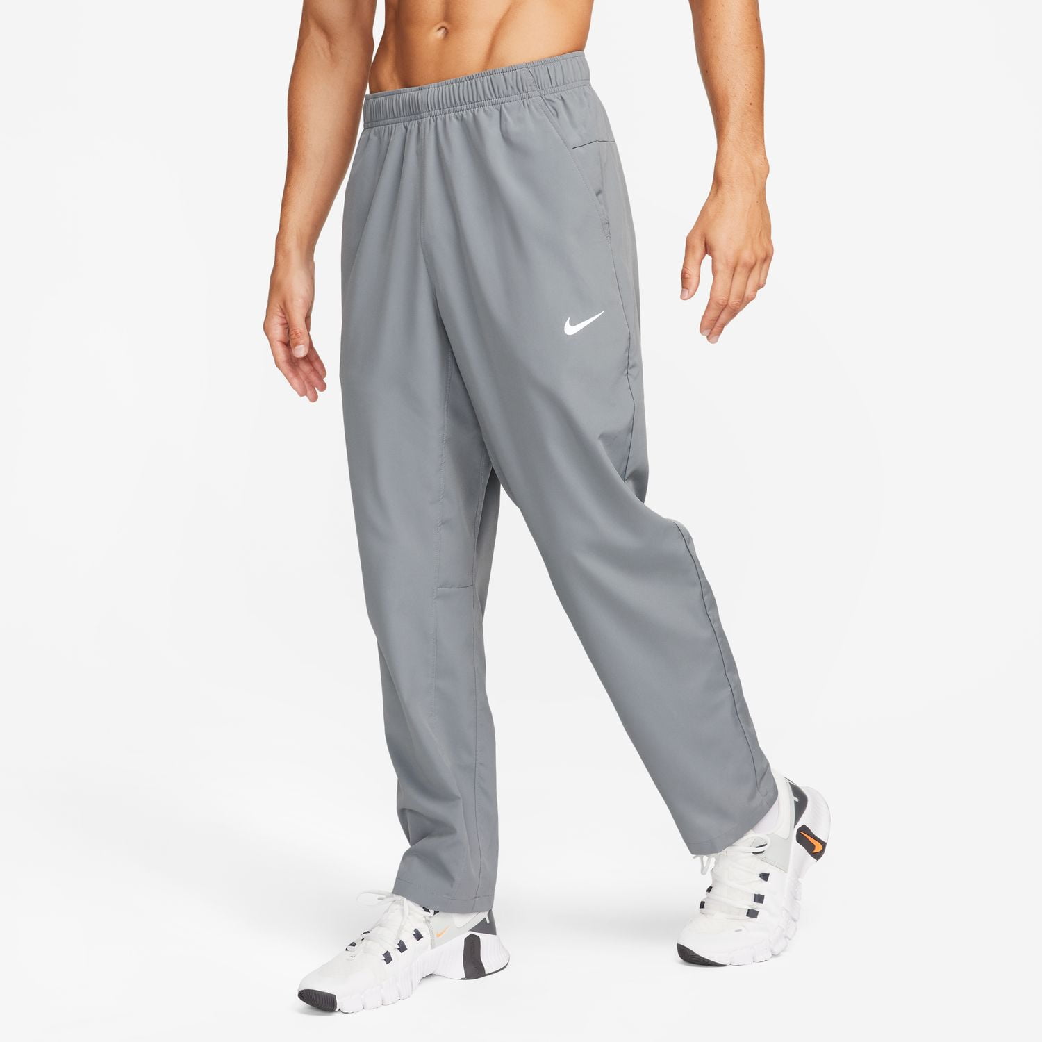 Men s Nike Form Dri FIT Open Hem Versatile Pants Color Smoke Gray Black Size XXL Walmart