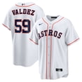 thumbnail image 1 of Men's Nike Framber Valdez White Houston Astros Home Replica Jersey, 1 of 3