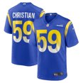 thumbnail image 1 of Men's Nike Geron Christian  Royal Los Angeles Rams Team Game Jersey, 1 of 3