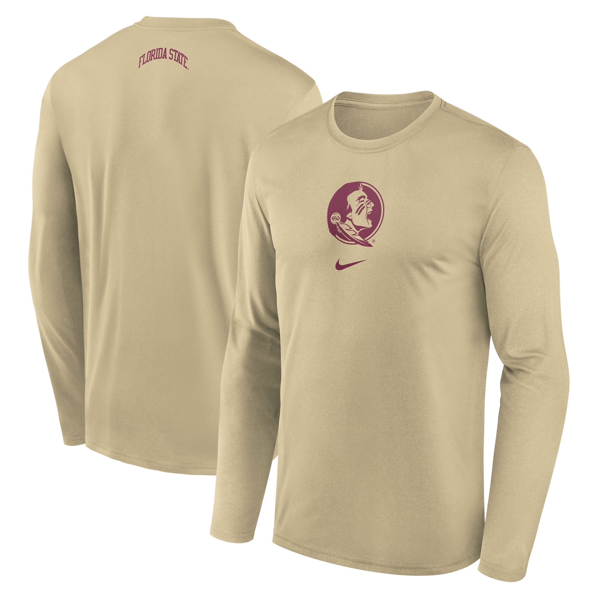 Men's Nike Gold Florida State Seminoles On-Court Basketball