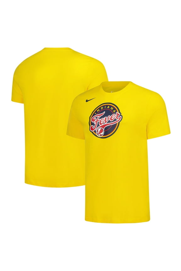 Men's Nike Gold Indiana Fever Logo Performance T-Shirt