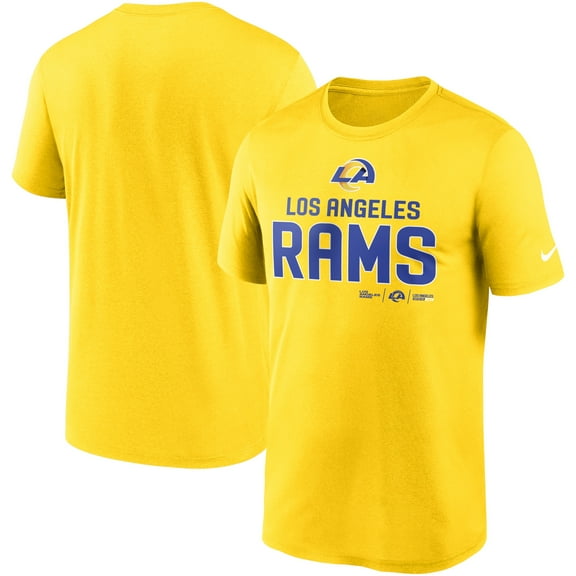 Men's Nike Gold Los Angeles Rams Legend Community Performance T-Shirt