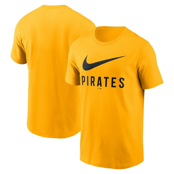 Men's Nike Gold Pittsburgh Pirates Swoosh T-Shirt