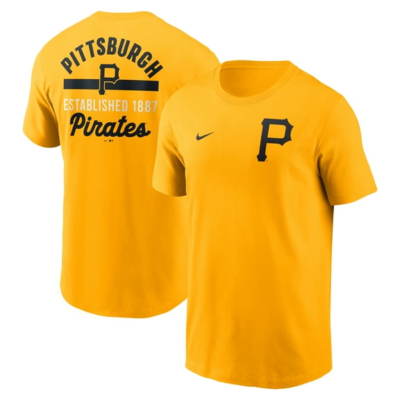 Men's Nike Gold Pittsburgh Pirates T-Shirt