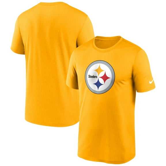 Men's Nike Gold Pittsburgh Steelers Primetime Legend Logo Performance T-Shirt