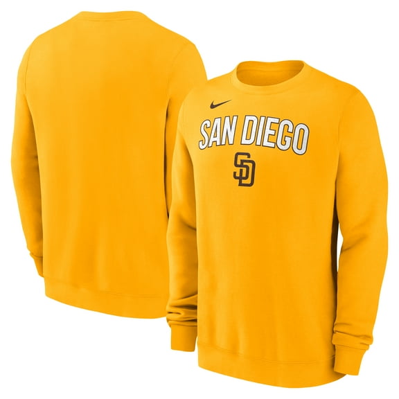 Men's Nike Gold San Diego Padres Sweatshirt