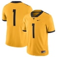 thumbnail image 1 of Men's Nike Gold West Virginia Mountaineers Alternate Game Jersey, 1 of 3