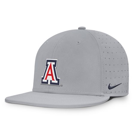 Men's Nike Gray Arizona Wildcats Dugout True Dri-FIT Fitted Hat