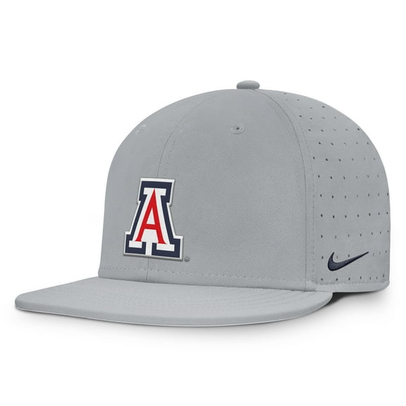 Men's Nike Gray Arizona Wildcats Dugout True Dri-FIT Fitted Hat