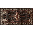 thumbnail image 1 of Ahgly Company Machine Washable Indoor Rectangle Traditional Brown Area Rugs, 10' x 13', 1 of 7