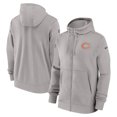thumbnail image 1 of Men's Nike Gray Chicago Bears 2023/24 Sideline Club Full-Zip Hoodie, 1 of 3