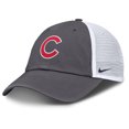 thumbnail image 1 of Men's Nike Gray Chicago Cubs Adjustable Trucker Hat, 1 of 4