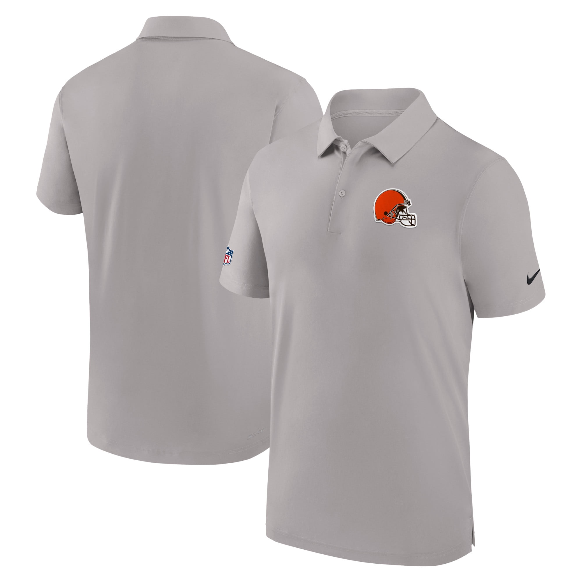 cleveland browns dri fit polo