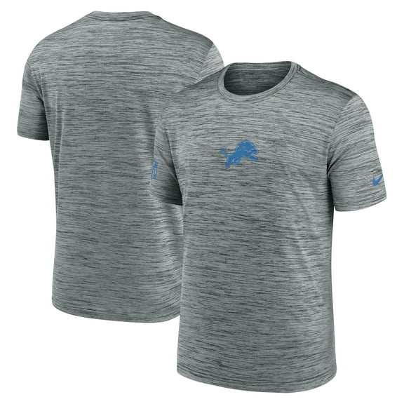 Men's Nike Gray Detroit Lions Sideline Velocity Dri-FIT T-Shirt