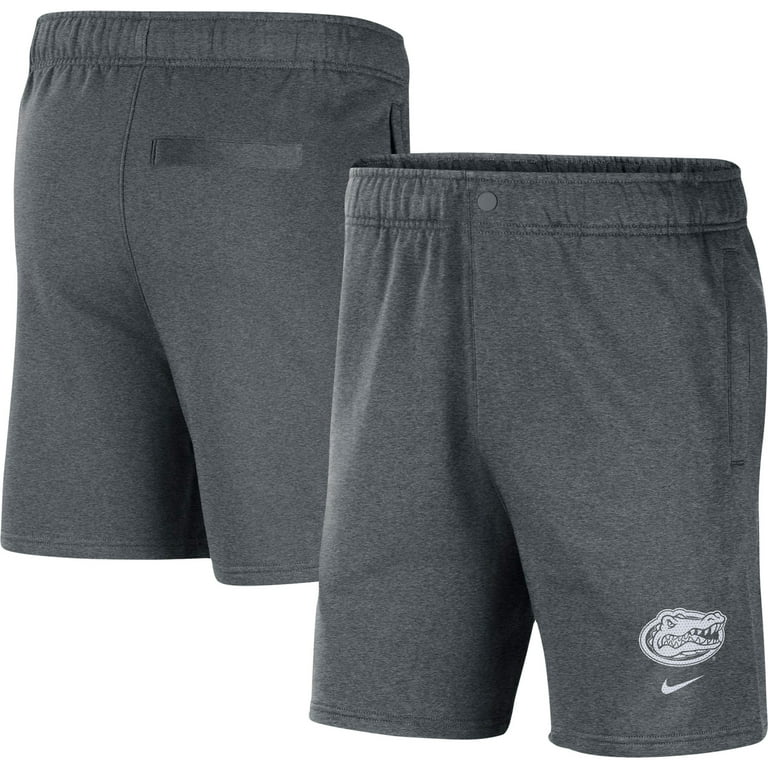 Men's Nike Gray Florida Gators Fleece Shorts - Walmart.com