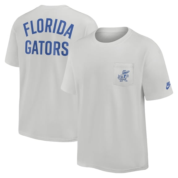 Men's Nike Gray Florida Gators Legacy 2-Hit Max90 Pocket T-Shirt