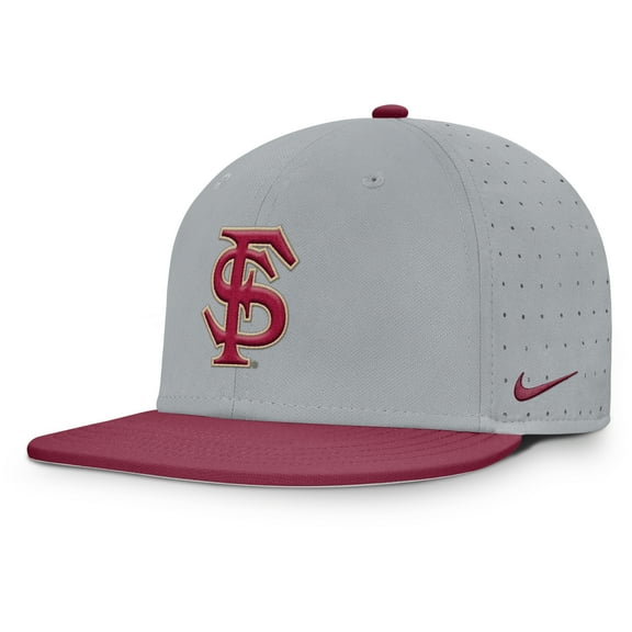 Men's Nike Gray Florida State Seminoles Dugout True Dri-FIT Fitted Hat