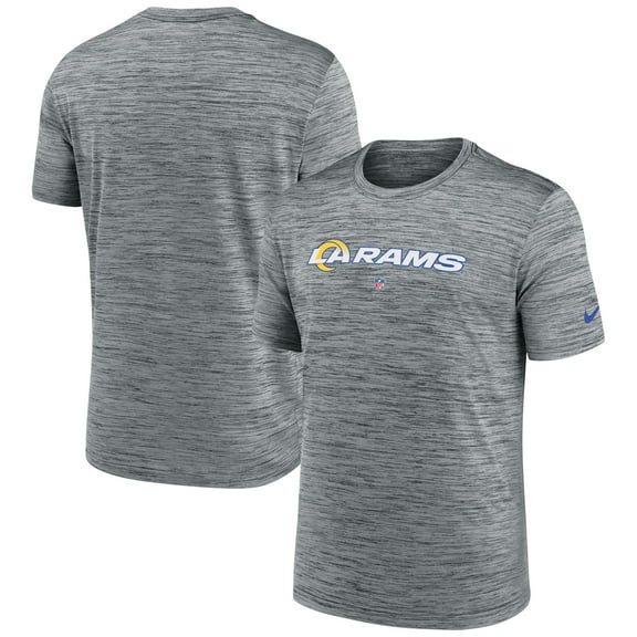 Men's Nike Gray Los Angeles Rams Velocity Performance T-Shirt