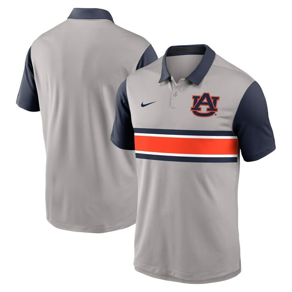 Men's Nike Gray/Navy Auburn Tigers Vapor Dri-FIT Polo