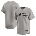 thumbnail image 1 of Men's Nike Gray New York Yankees Road Limited Jersey, 1 of 3