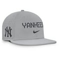 thumbnail image 1 of Men's Nike Gray New York Yankees True Performance Fitted Hat, 1 of 5