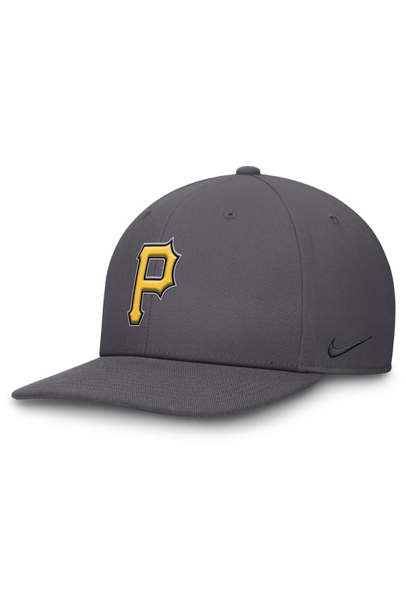 Men's Nike Gray Pittsburgh Pirates Pro Performance Snapback Hat
