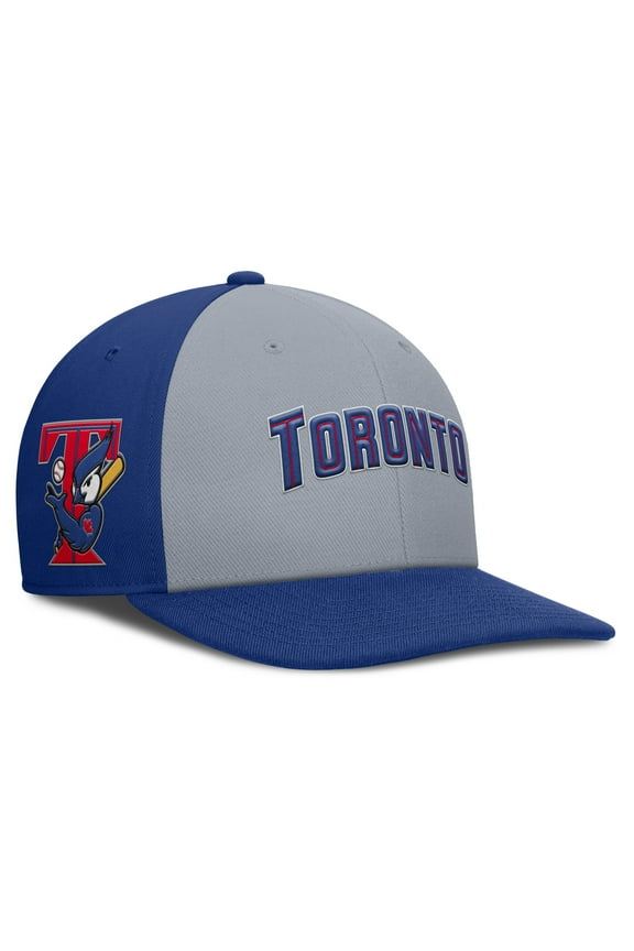 Men's Nike Gray/Royal Toronto Blue Jays Pro Performance Snapback Hat