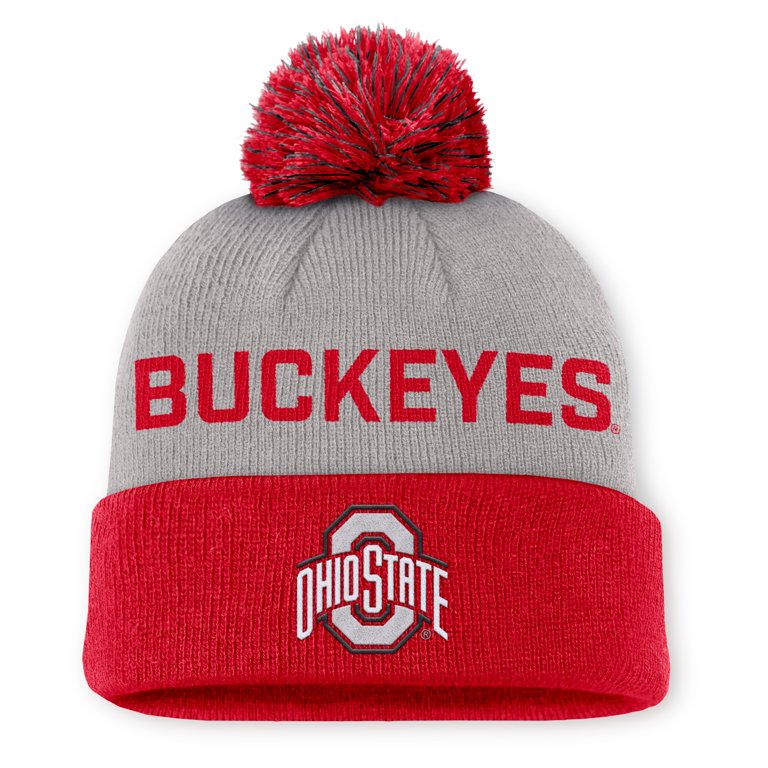 Nike Ohio State Buckeyes Sideline Knit Cuffed Beanie Men main image 3