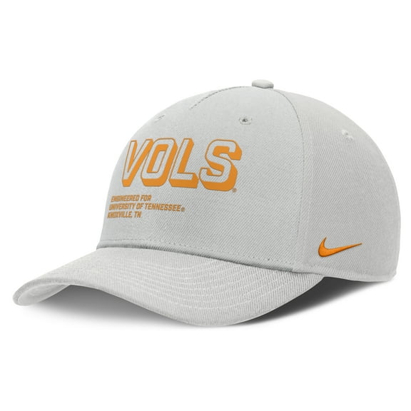 Men's Nike Gray Tennessee Volunteers 2025 Sideline Dust Pinched Rise Adjustable Hat