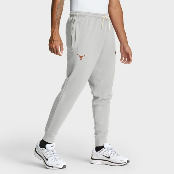 Men's Nike Gray Texas Longhorns 2025 Sideline Standard Issue Dri-FIT Taper Pants