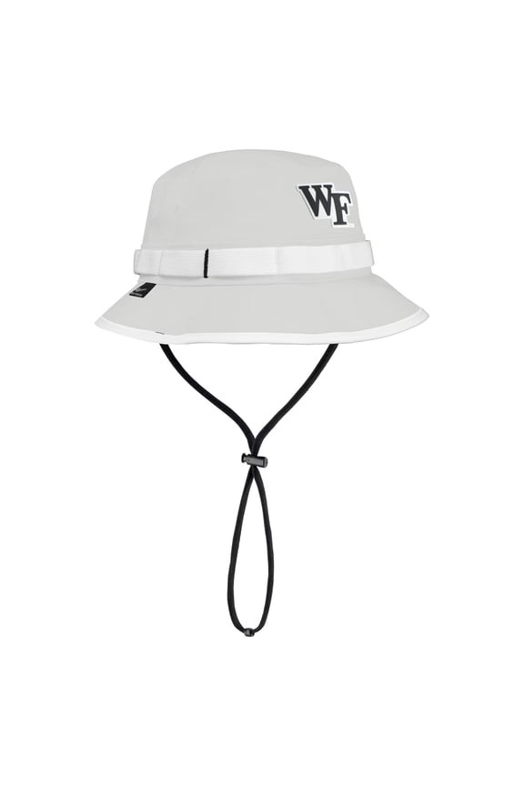 Men's Nike Gray Wake Forest Demon Deacons 2025 On-Field Boonie Performance Bucket Hat