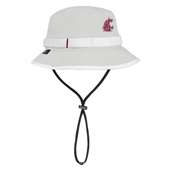 Men's Nike Gray Washington State Cougars 2025 On-Field Boonie Performance Bucket Hat
