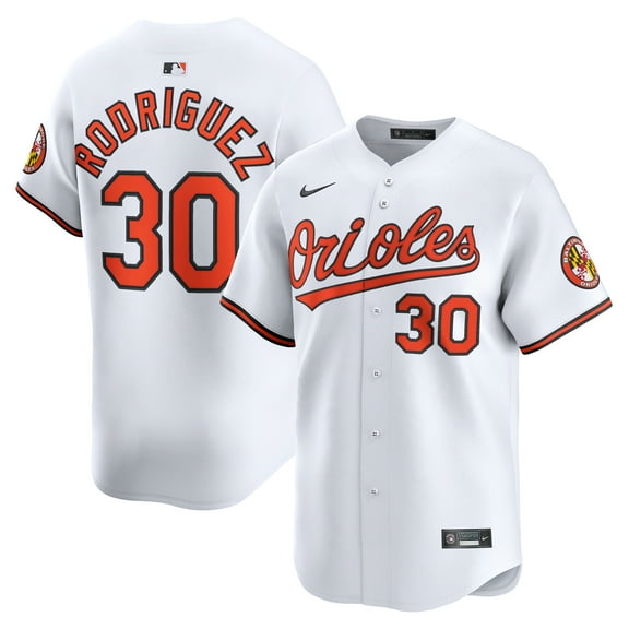 Men's Nike Grayson Rodriguez White Baltimore Orioles Home Limited Player Jersey