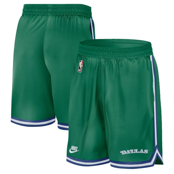 Men's Nike Green Dallas Mavericks Classic Edition Hardwood Classics Premium DNA Shorts