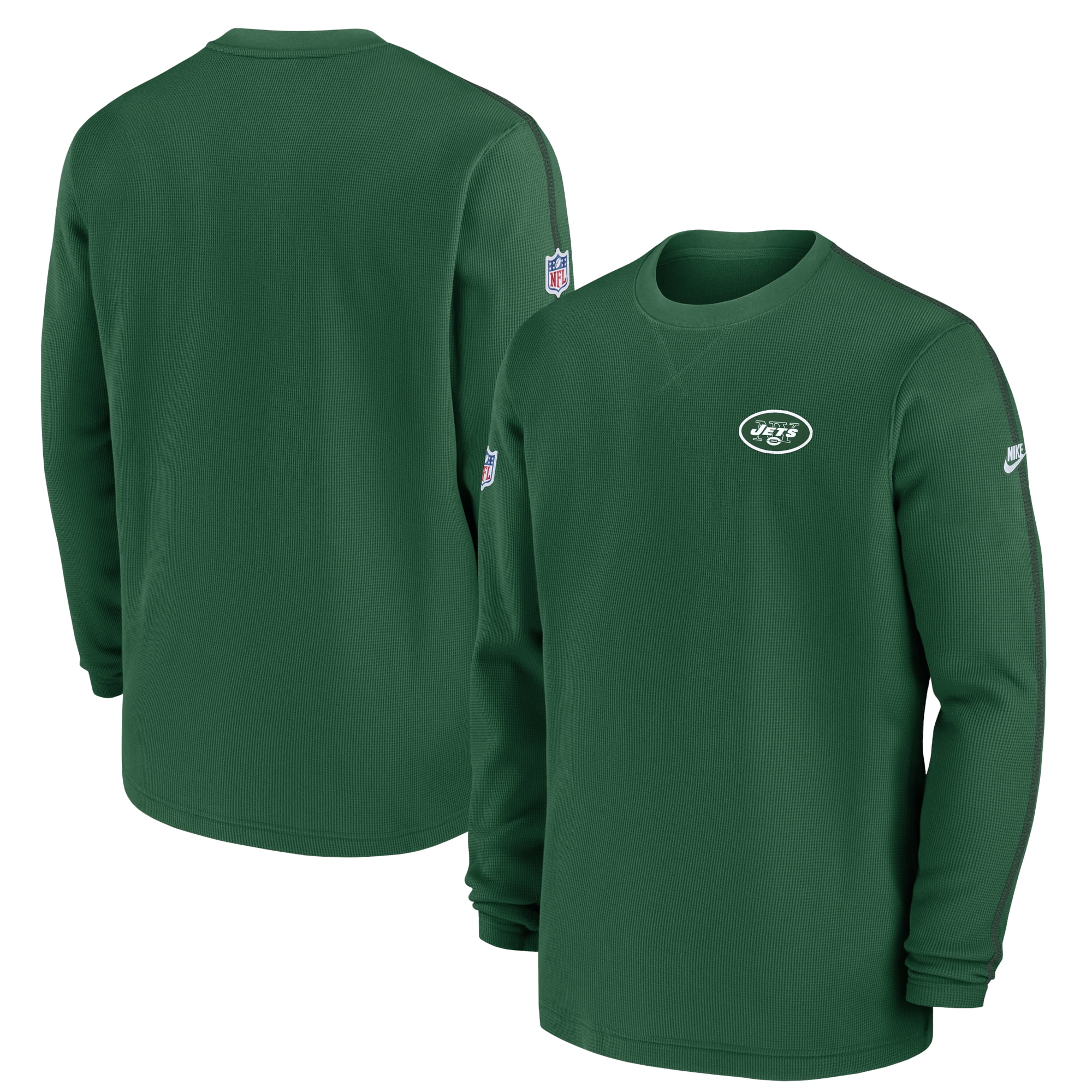 Men's Nike Black New York Jets 2024 Sideline Coaches Long