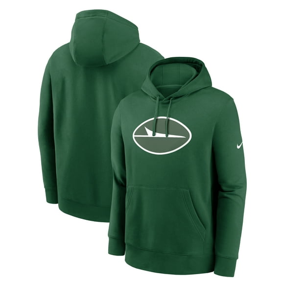 Men's Nike Green New York Jets Primetime-Club Logo Hoodie