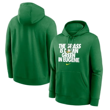 Men's Nike Green Oregon Ducks Grass Is Green Club Fleece Pullover Hoodie