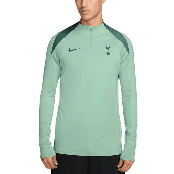 Men's Nike  Green Tottenham Hotspur  2024/25 Third Strike Drill Performance Quarter-Zip Pullover Top
