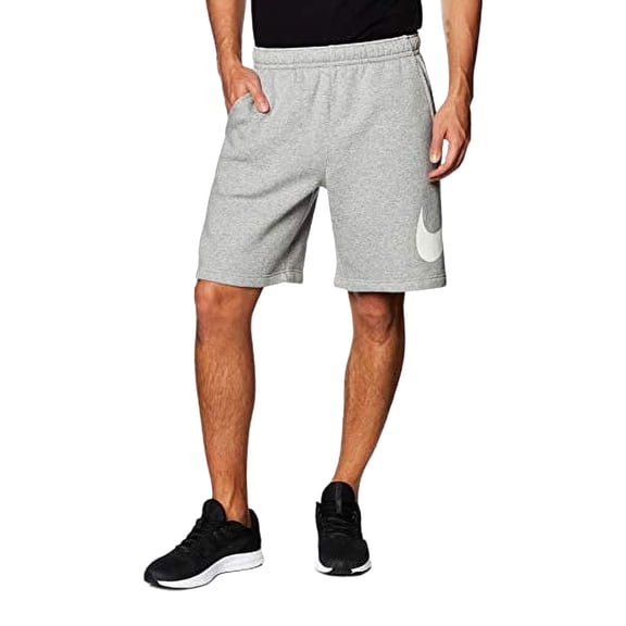 Men's Nike Grey Club Graphic Shorts - XL