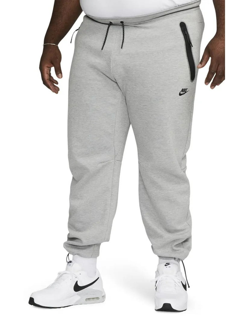 Men's Nike Grey Heather/Black Sportswear Tech Fleece Pants (DQ4312