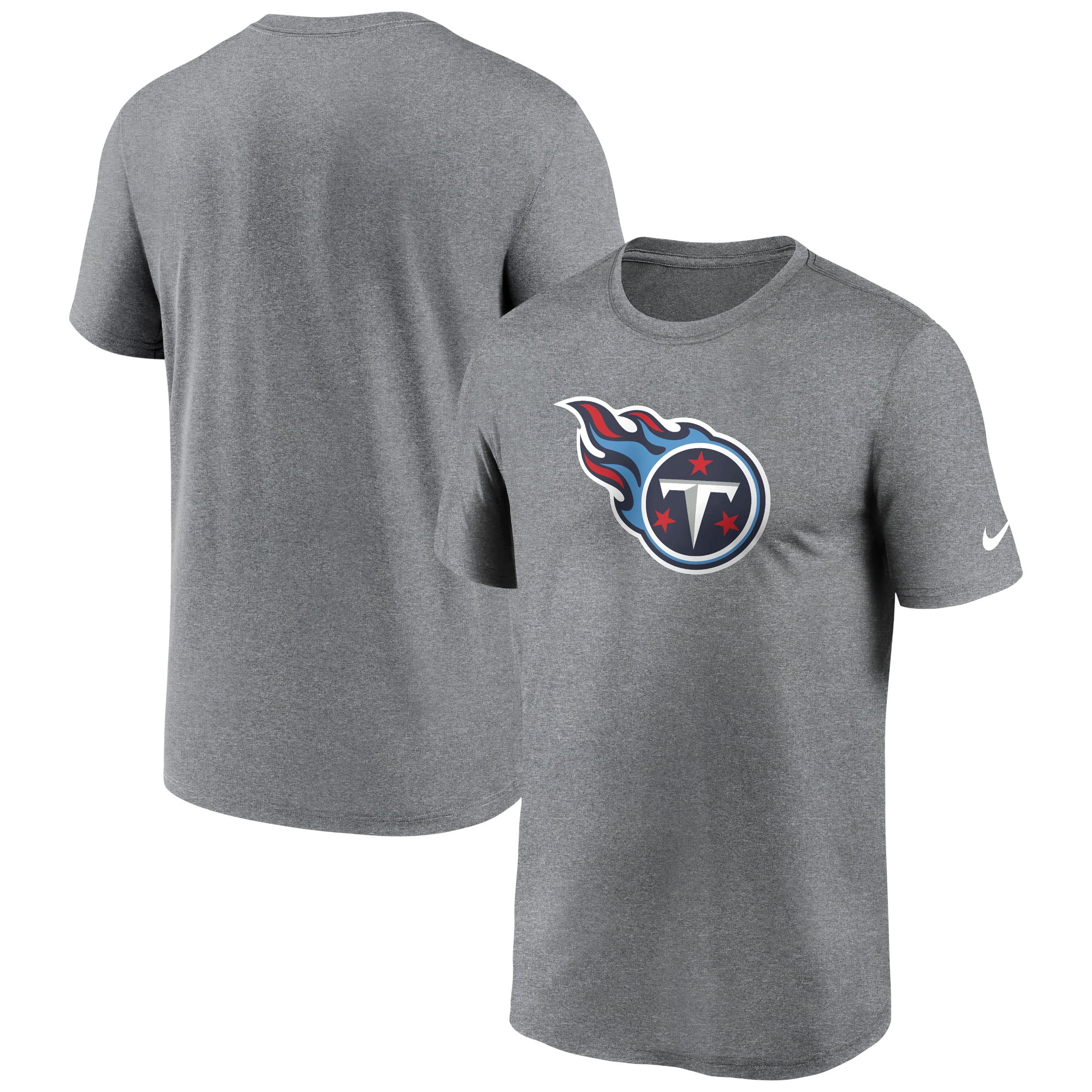 売れ筋商品|||ナイキ Tシャツ トップス レディース Men's Heathered Charcoal Tennessee Titans Logo Essential Legend Performance T-shirt Heather Charcoal Men's Nike Heather Charcoal Tennessee Titans Primetime