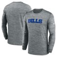 thumbnail image 1 of Men's Nike  Heather Gray Buffalo Bills Sideline Team Velocity Performance Long Sleeve T-Shirt, 1 of 3
