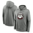 thumbnail image 1 of Men's Nike Heather Gray Georgia Bulldogs Primetime Alternate Logo Club Fleece Pullover Hoodie, 1 of 3