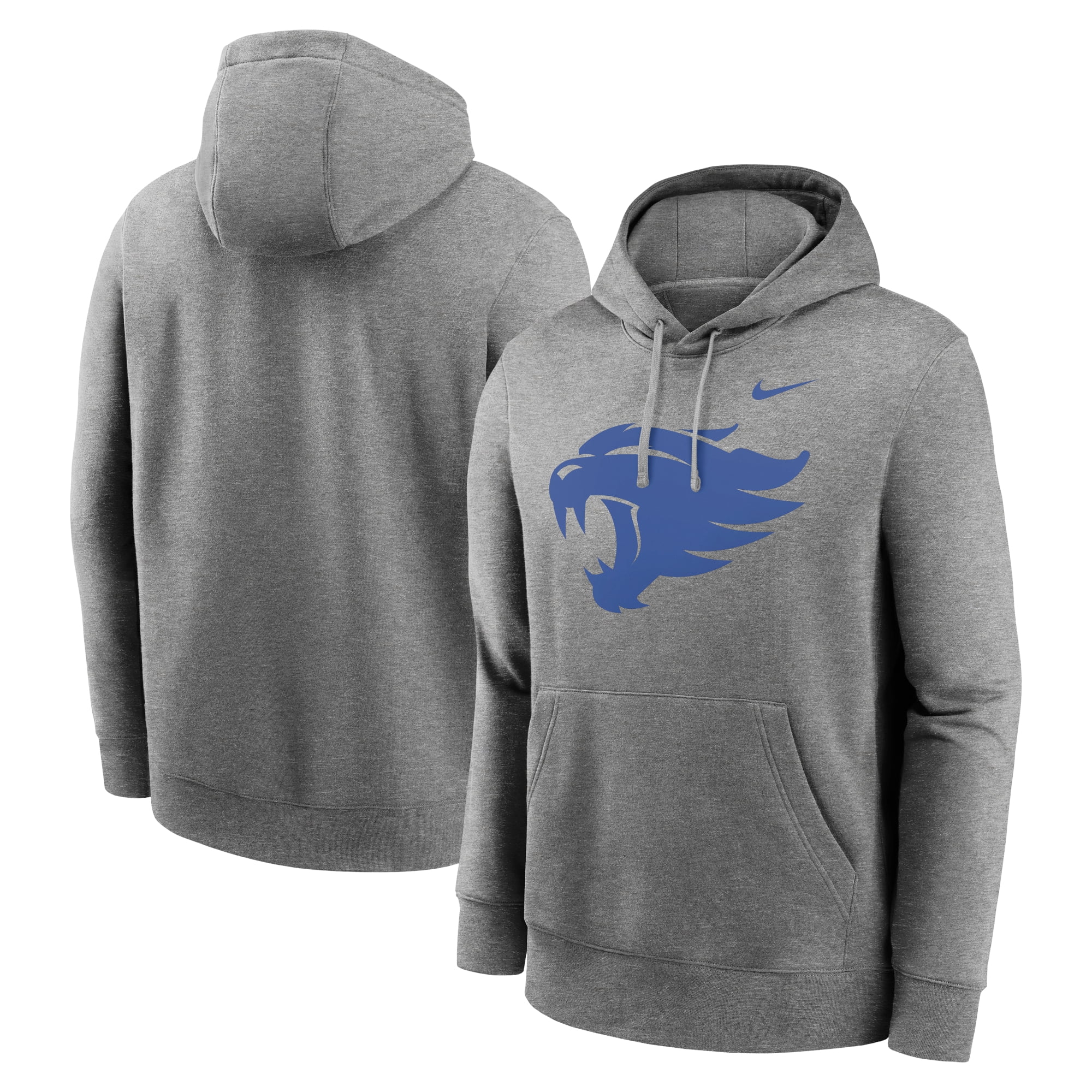 Men's Nike Heather Gray Kentucky Wildcats Primetime Alternate Logo