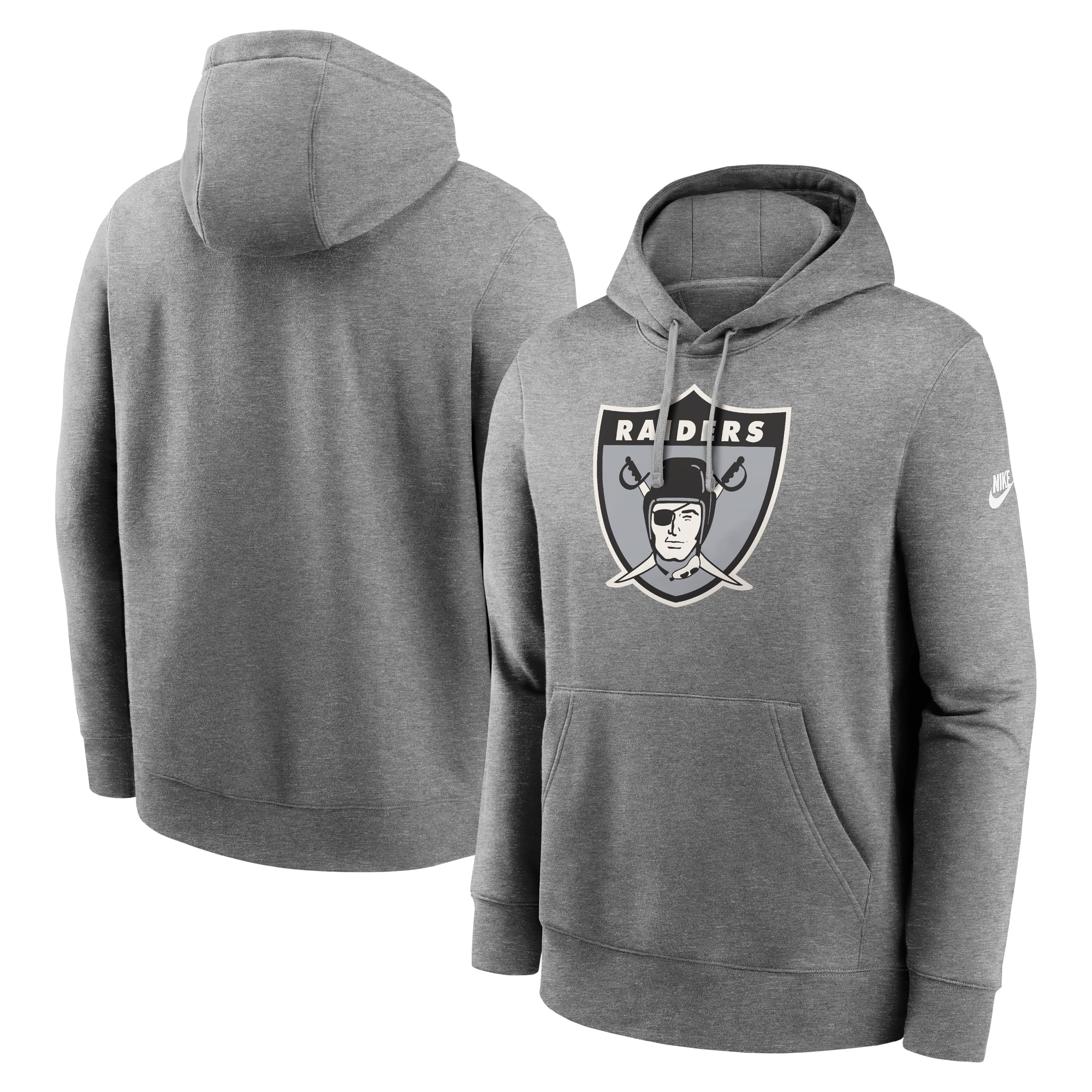 Men's Nike Black Las Vegas Raiders 2024 Sideline Club Full