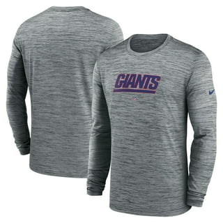 Nike Men's New York Giants Sideline Lockup Crew - Blue - S (Small)