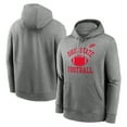 thumbnail image 1 of Men's Nike Heather Gray Ohio State Buckeyes Legacy Football Icon Club Fleece Pullover Hoodie, 1 of 3
