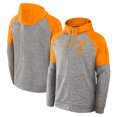thumbnail image 1 of Men's Nike Heather Gray Tennessee Volunteers Fitness Raglan-Performance Full-Zip Hoodie, 1 of 3