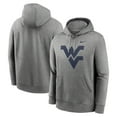 thumbnail image 1 of Men's Nike Heather Gray West Virginia Mountaineers Primetime Evergreen Club Fleece Pullover Hoodie, 1 of 3