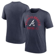 500 LEVEL Austin Riley Atlanta Braves Shirt - Heather Gray Graphic Tee, Officially Licensed (Large)